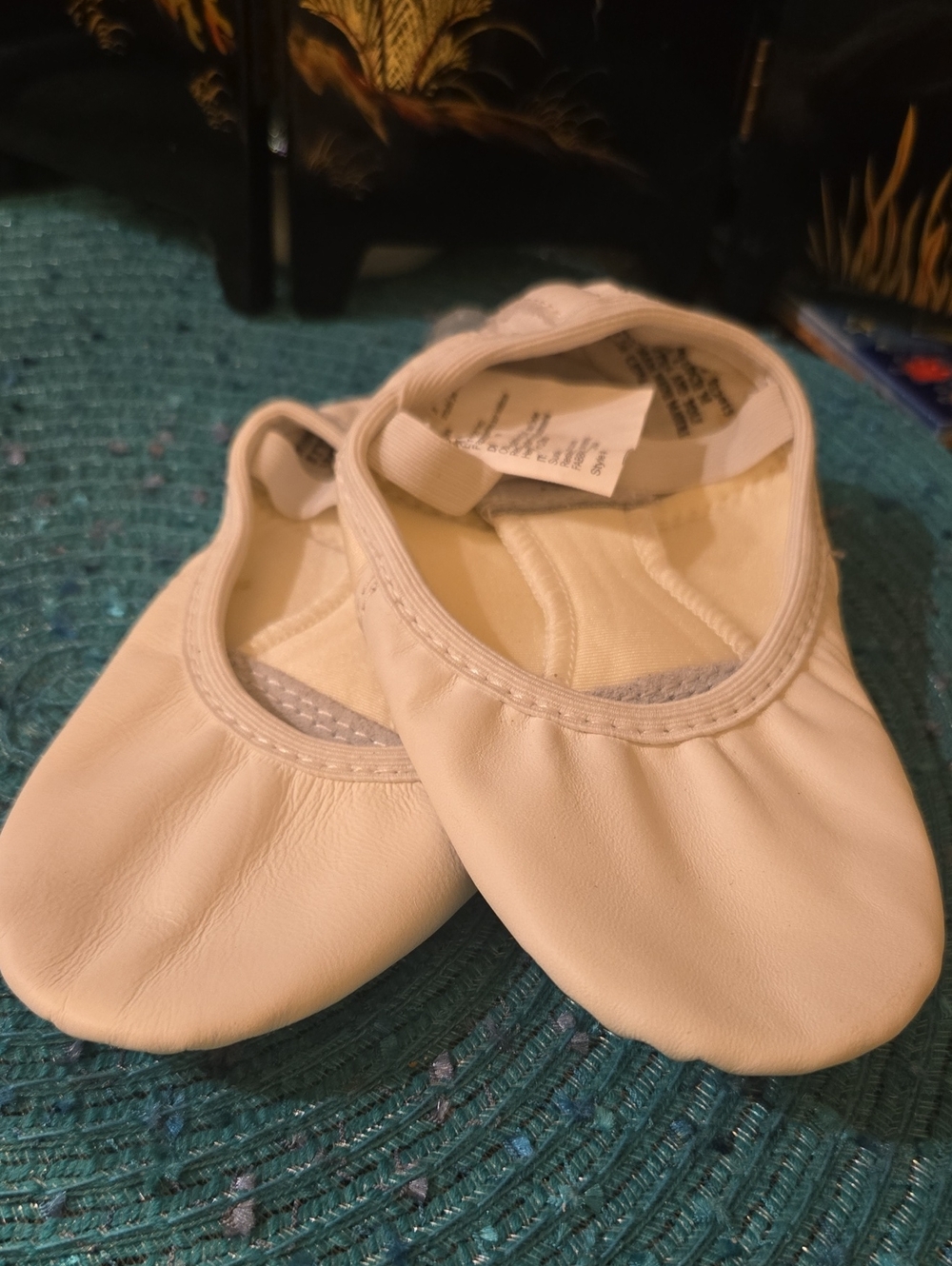Revolution Kids Ballet Slippers in Cream